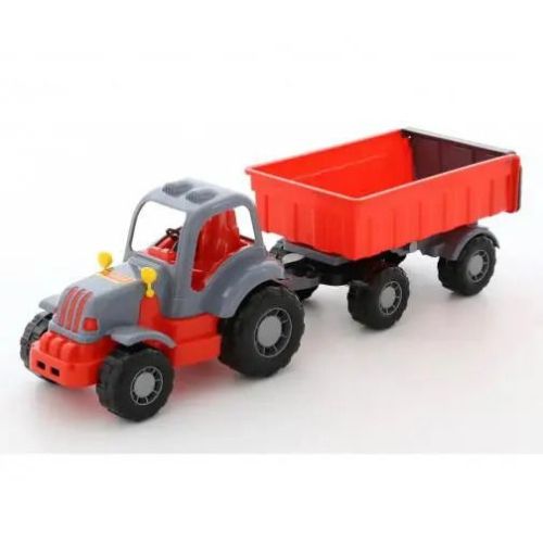 трактор с прицепом №1 силач Трактор с прицепом №1 Силач