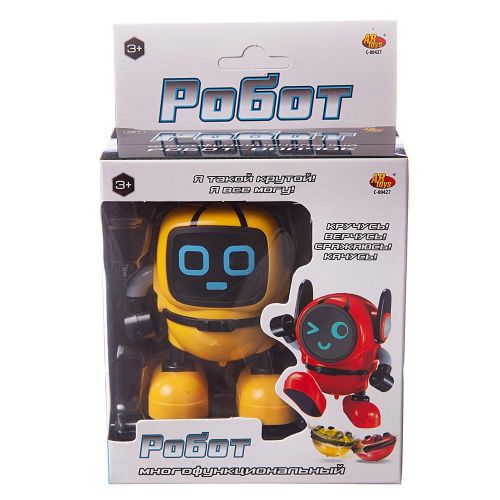 Робот-волчок ABtoys многофункциональный, 4 вида фото 3