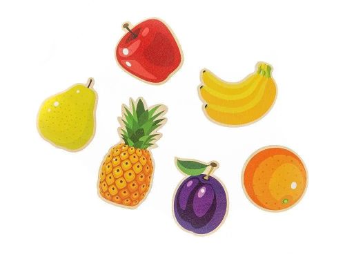 Игра развивающая деревянная Фрукты (21х21см) фото 3
