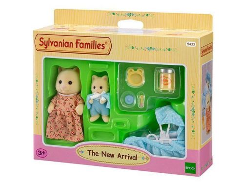 Набор Sylvanian Families Мама с малышом и колыбелькой 5433 фото 4