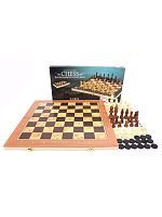 НИ 3в1 Шахматы, шашки, нарды, поле 40х40см