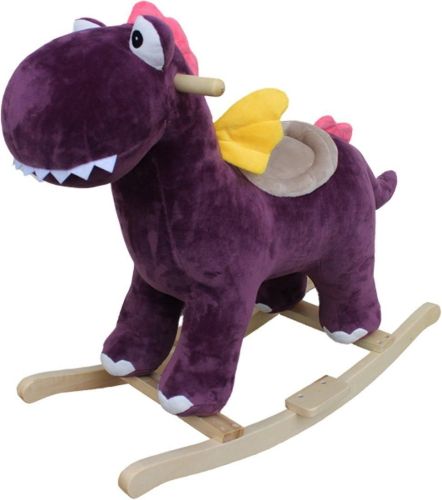 Каталка-качалка Наша игрушка Динозаврик (WJ-860) фиолетовый