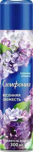симфония освежитель воздуха весенняя свежесть 300 мл Симфония Освежитель воздуха Весенняя свежесть 300 мл