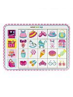 Обучающая игра Woodlandtoys Досочки ассоциации для девочек 19,5*27,5