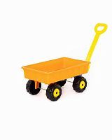 ПОЛЕСЬЕ Тележка Дачная 60х29,7х55,5см оранжевая