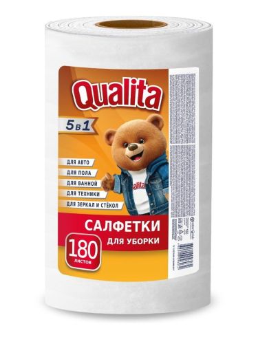 qualita optima салфетки в рулоне вискозные 180шт QUALITA OPTIMA Салфетки в рулоне вискозные 180шт