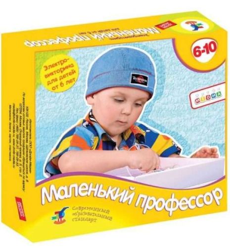 Настольная игра Дрофа-Медиа Электровикторина. Маленький профессор