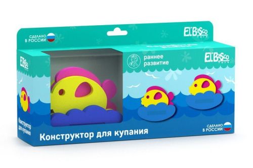 игрушка-конструктор для купания "семейство рыбок" Игрушка-конструктор для купания "Семейство рыбок"
