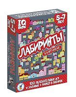 Настольная игра Дрофа-Медиа IQ Box. Лабиринты. 5-7 лет