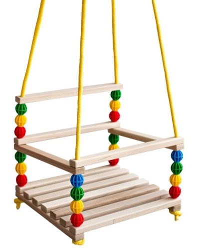 Качели подвесные (деревянные)