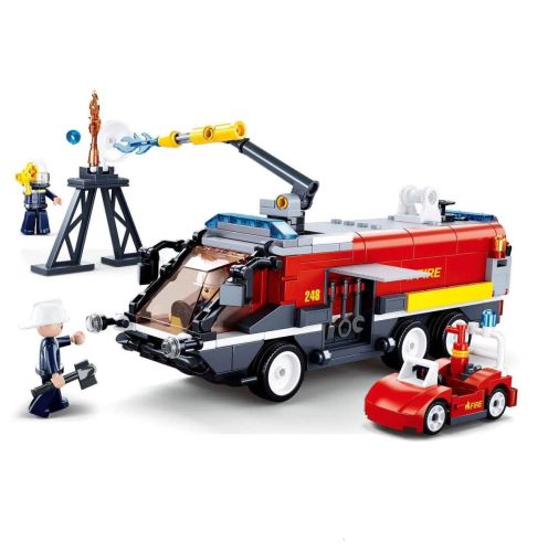 конструктор sluban серия пожарный пожарная машина 381 деталь фото 5 Конструктор Sluban серия Пожарный Пожарная машина 381 деталь фото 5