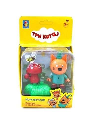 Конструктор 1 TOY Три кота Т19857 Компот c грибочком
