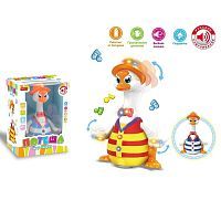 Развивающая игрушка "Потеша" Гусь, свет, звук, эл.пит. АА*3 не вх.в комплект, русский язык, кор.