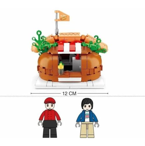 Конструктор Sluban Мини-кафе Хот-дог 345 деталей фото 2