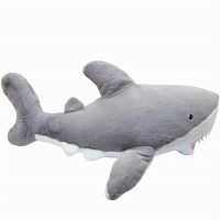 Мягкая игрушка ABtoys Акула серая, 100см
