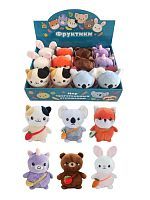 Игрушка 13см "Фруктики",  дисплей