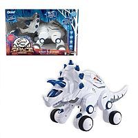 Динозавр д/у, свет, звук, ИК пульт, встроен. аккум. , USB з/у, эл. пит.АА*2шт. не вх. в комплект, коробка