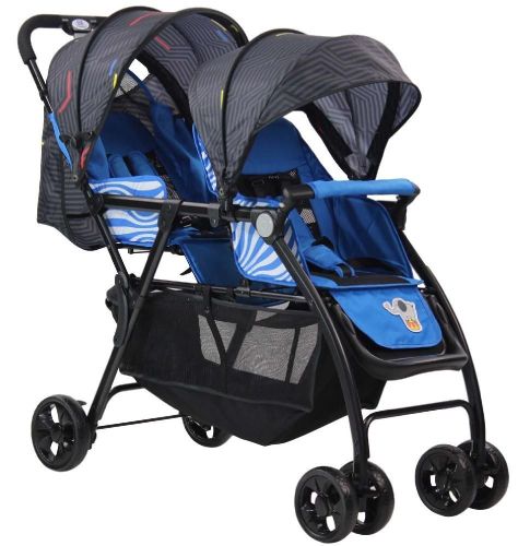 Прогулочная коляска для двойни Farfello Vivid Plus 2020