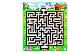 Лабиринт с шариком Собачки