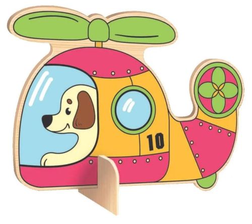 Набор для выпиливания лобзиком Вертолет фото 4