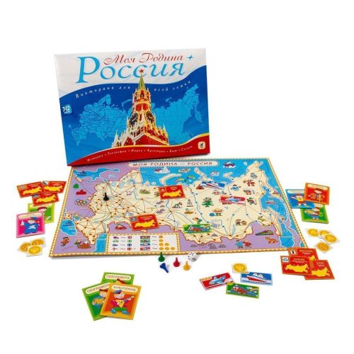 Настольная игра Дрофа-Медиа Моя Родина - Россия фото 2