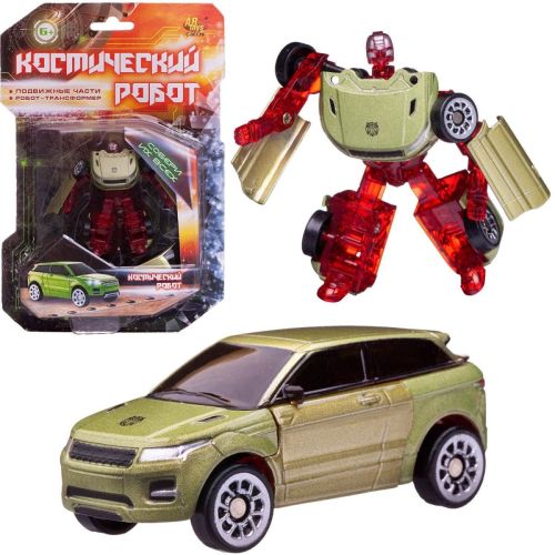 робот-машина abtoys космический робот зелено-красный Робот-машина ABtoys Космический робот зелено-красный