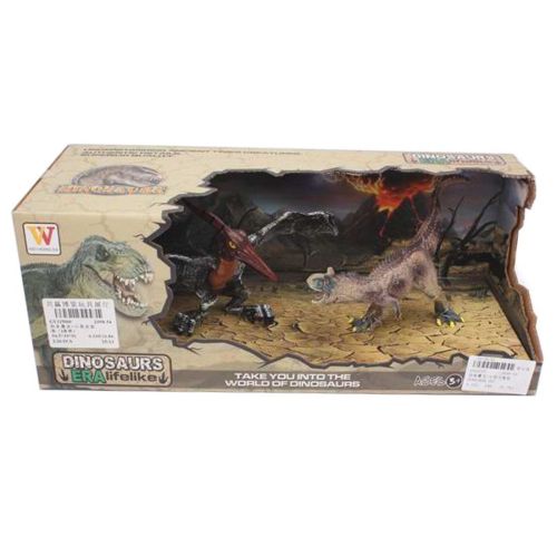 Игровой набор динозавры, 2 предм., коробка