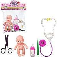 Пупс "Мой малыш" в наборе с аксессуарами (6 предметов)