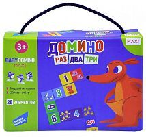 Настольная игра Dream Makers Домино Раз, два, три