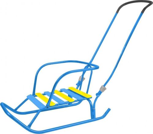 санки детские ветерок 6+ (голубой) Санки детские Ветерок 6+ (голубой)