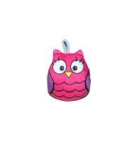 Мягкая игрушка Fixsitoysi Брелок Сова розовая