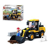 Конструктор Sluban Город Стройка Бульдозер 212 деталей
