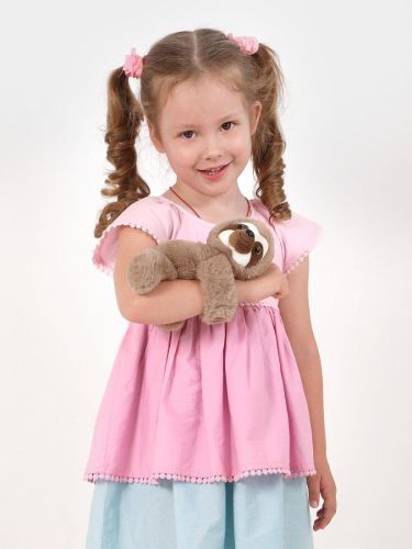 Мягкая игрушка-браслет 16 см Fluffy Family Ленивец 682316 фото 2