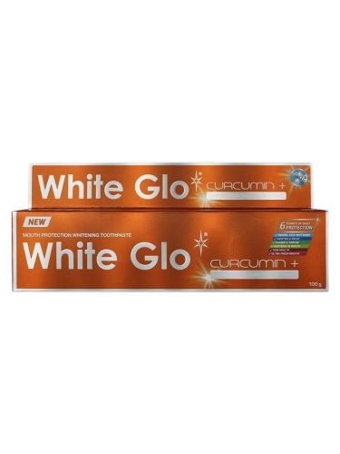 Зубная паста White Glo отбеливающая с куркумином 100мл