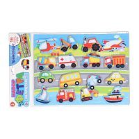 Настольная игра Десятое королевство Набор из фетра на липучках Транспорт