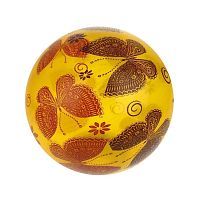 Мяч детский 22 см, Бабочки, в ассорт.