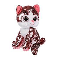 Мягкая игрушка Fluffy Family Котенок Блестяшка, 23 см