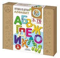 Развивающая игра Десятое королевство деревянная Алфавит