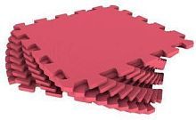 Мягкий пол универсальный красный 9 дет (1 дет - 33*33 см)