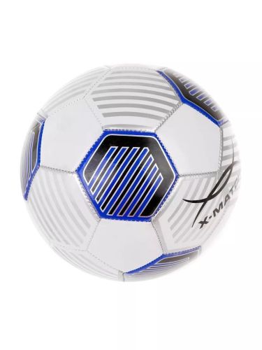 Мяч футбольный X-Match размер 5 покрышка 1 слой PVC 1,6 мм 57054 фото 3