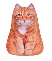 Игрушка антистресс Кот рыжий 30 см