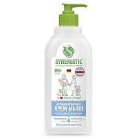 Жидкое мыло SYNERGETIC Крем-мыло, Кокосовое молочко 0,5л
