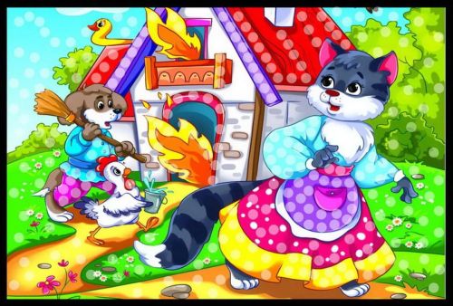 мозаика из пайеток. а4+. кошкин дом Мозаика из пайеток. А4+. КОШКИН ДОМ