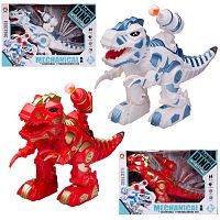 Динозавр-робот Junfa с ракетной установкой, электромеханический, свет, звук