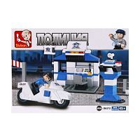 Конструктор SLUBAN Полицейский спецназ M38-B0272