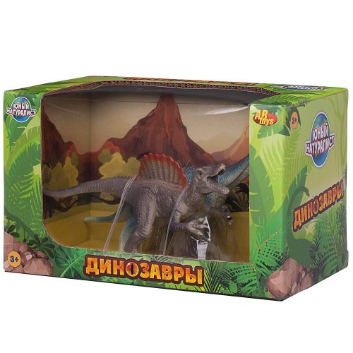 Игровой набор ABtoys Юный натуралист Динозавры: Брахиозавр против Спинозавра фото 5