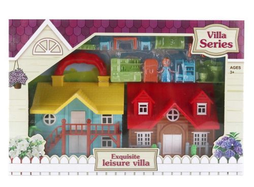 дом кукольный, с мебелью и человечками, складной фото 5 Дом кукольный, с мебелью и человечками, складной фото 5