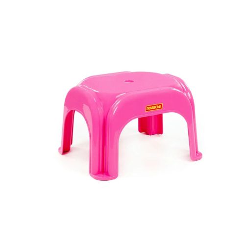 ПОЛЕСЬЕ Табурет детский №1 315х262х195мм малиновый фото 2