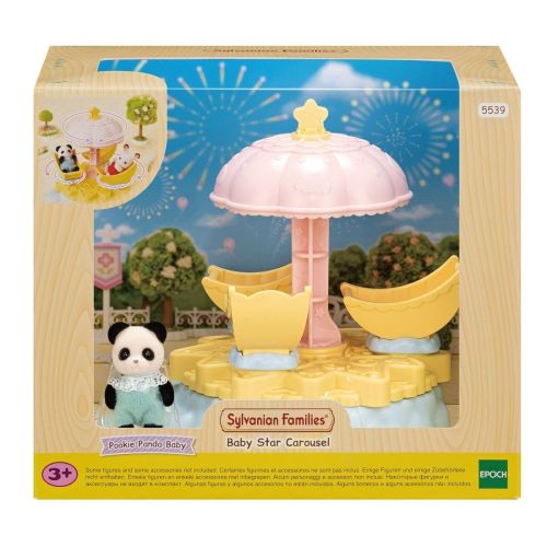 игровой набор sylvanian families звездная карусель 5539 Игровой набор Sylvanian Families Звездная карусель 5539