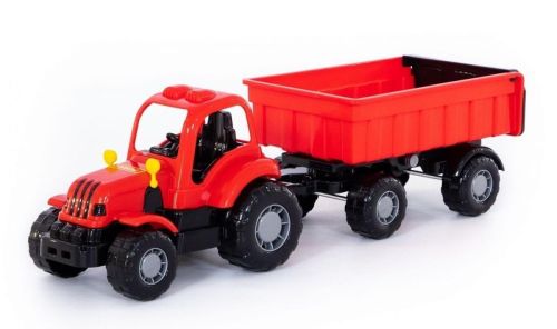 трактор с прицепом №1 крепыш Трактор с прицепом №1 Крепыш